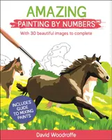 Pintura asombrosa por números - Con 30 bellas imágenes para completar. Incluye guía para mezclar pinturas - Amazing Painting by Numbers - With 30 Beautiful Images to Complete. Includes Guide to Mixing Paints