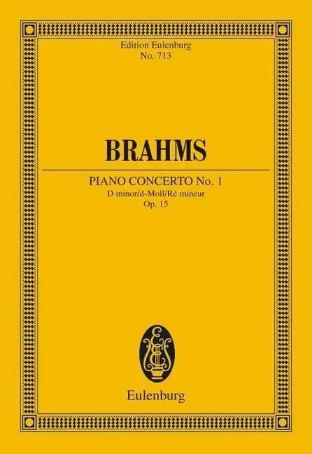 Brahms: Concierto nº 1: Para piano y orquesta - Brahms: Concerto No. 1: For Piano and Orchestra