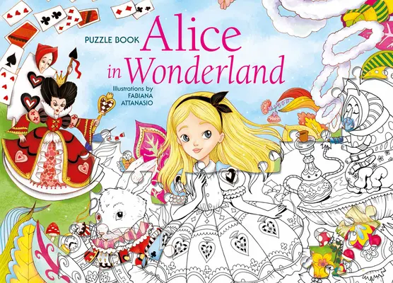 Alicia en el País de las Maravillas - Alice in Wonderland Puzzle Book