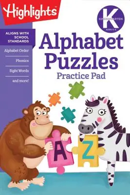 Puzzles del alfabeto para jardín de infancia - Kindergarten Alphabet Puzzles