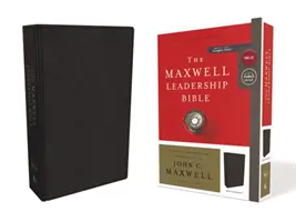 NKJV, Biblia de Liderazgo Maxwell, Tercera Edición, Imitación de cuero, Negro, Impresión cómoda - NKJV, Maxwell Leadership Bible, Third Edition, Imitation Leather, Black, Comfort Print