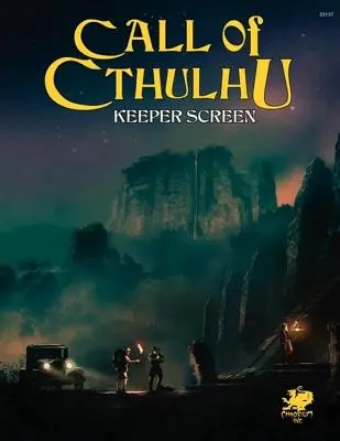 Pantalla del Guardián de La Llamada de Cthulhu: Juegos de rol de terror en los mundos de H.P. Lovecraft - Call of Cthulhu Keeper Screen: Horror Roleplaying in the Worlds of H.P. Lovecraft