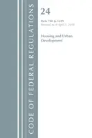 Código de Reglamentos Federales, Título 24 Vivienda y Desarrollo Urbano 700-1699, Revisado a partir del 1 de abril de 2018 (Oficina del Registro Federal (EE.UU.)) - Code of Federal Regulations, Title 24 Housing and Urban Development 700-1699, Revised as of April 1, 2018 (Office Of The Federal Register (U.S.))