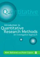 Introducción a los métodos cuantitativos de investigación: Un Enfoque Investigativo [Con CD-ROM] - Introduction to Quantitative Research Methods: An Investigative Approach [With CD-ROM]