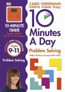 10 Minutes A Day Problem Solving, Edades 9-11 (Key Stage 2) - Apoya el Currículo Nacional, Ayuda a desarrollar habilidades matemáticas sólidas - 10 Minutes A Day Problem Solving, Ages 9-11 (Key Stage 2) - Supports the National Curriculum, Helps Develop Strong Maths Skills