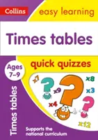 Pruebas rápidas de tablas de multiplicar: Edades 7-9 - Times Tables Quick Quizzes: Ages 7-9