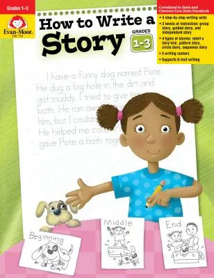 Cómo escribir un cuento, Grados 1-3 - How to Write a Story, Grades 1-3