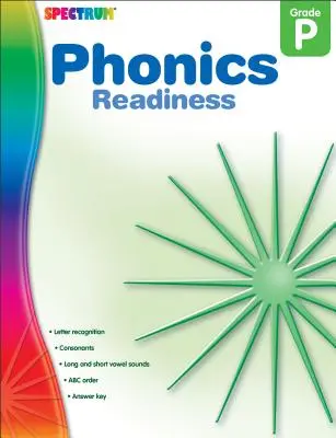 Preparación para la fonética, Grade Pk - Phonics Readiness, Grade Pk