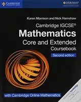 Cambridge Igcse(r) Mathematics Coursebook Core and Extended Segunda Edición con Cambridge Online Mathematics (2 Años) - Cambridge Igcse(r) Mathematics Coursebook Core and Extended Second Edition with Cambridge Online Mathematics (2 Years)