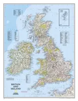 National Geographic: Mapa clásico de Gran Bretaña e Irlanda (23.5 X 30.25 pulgadas) - National Geographic: Britain and Ireland Classic Wall Map (23.5 X 30.25 Inches)