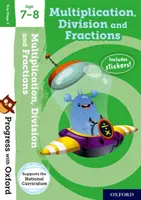 Progreso con Oxford: Multiplicación, División y Fracciones Edad 7-8 - Progress with Oxford: Multiplication, Division and Fractions Age 7-8