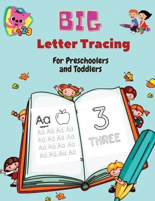 BIG Letter Tracing for Preschoolers and Toddlers: Actividades de aprendizaje preescolar en casa para niños mayores de 3 años (Big ABC Books) Rastreo de letras, números, - BIG Letter Tracing for Preschoolers and Toddlers: Homeschool Preschool Learning Activities for 3+ year olds (Big ABC Books) Tracing Letters, Numbers,