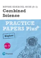 Pearson REVISE Edexcel GCSE (9-1) Combined Science Higher Practice Papers Plus - para aprendizaje en casa, evaluaciones 2021 y exámenes 2022 - Pearson REVISE Edexcel GCSE (9-1) Combined Science Higher Practice Papers Plus - for home learning, 2021 assessments and 2022 exams