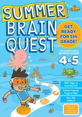 Summer Brain Quest: Entre 4º y 5º curso - Summer Brain Quest: Between Grades 4 & 5