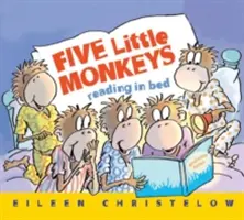 Cinco monitos leyendo en la cama - Five Little Monkeys Reading in Bed