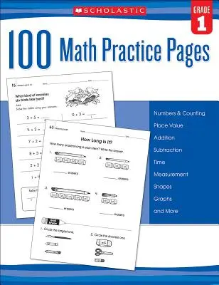 100 Math Practice Pages: Grado 1 - 100 Math Practice Pages: Grade 1