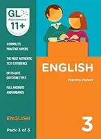 11+ Papeles de Práctica de Inglés Pack 3 (Multiple Choice) - 11+ Practice Papers English Pack 3 (Multiple Choice)