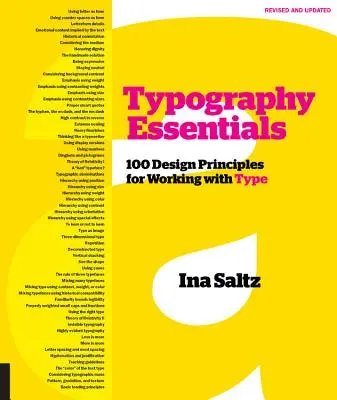 Typography Essentials Revised and Updated: 100 principios de diseño para trabajar con tipos de letra - Typography Essentials Revised and Updated: 100 Design Principles for Working with Type