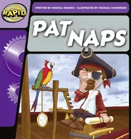 Rapid Phonics Paso 1: Pat Naps (Ficción) - Rapid Phonics Step 1: Pat Naps (Fiction)