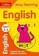 Collins Easy Learning Edad 3-5 -- Inglés Edades 4-5: Nueva Edición - Collins Easy Learning Age 3-5 -- English Ages 4-5: New Edition