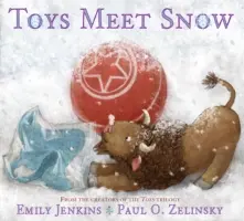 Toys Meet Snow: Las aventuras invernales de un curioso búfalo de peluche, una sensible mantarraya de felpa y un balancín de goma amante de los libros. - Toys Meet Snow: Being the Wintertime Adventures of a Curious Stuffed Buffalo, a Sensitive Plush Stingray, and a Book-Loving Rubber Bal