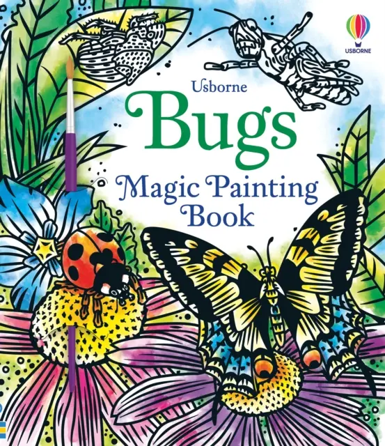 Libro de Pintura Mágica de Bichos - Bugs Magic Painting Book