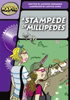 Rapid Phonics - Paso 3: Una estampida de milpiés (Ficción) - Rapid Phonics Step 3: A Stampede of Millipedes (Fiction)