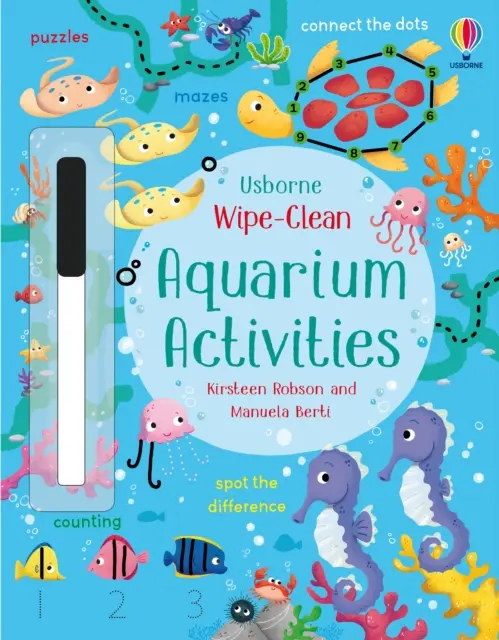 Actividades para el acuario - Wipe-Clean Aquarium Activities