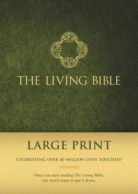 Biblia Viviente Parafraseada-LIV-Impresión Grande - Living Bible Paraphrased-LIV-Large Print