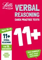 Letts 11+ Success - 11+ Verbal Reasoning Quick Practice Tests Edad 10-11 para los Gl Assessment Tests - Letts 11+ Success - 11+ Verbal Reasoning Quick Practice Tests Age 10-11 for the Gl Assessment Tests