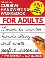 Manual de escritura cursiva para adultos: Aprender escritura cursiva para adultos (Libro de ejercicios de escritura cursiva para adultos) - Cursive Handwriting Workbook for Adults: Learn Cursive Writing for Adults (Adult Cursive Handwriting Workbook)
