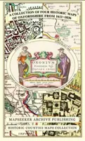 Colección de cuatro mapas históricos de Oxfordshire de 1611-1836 - Collection of Four Historic Maps of Oxfordshire from 1611-1836