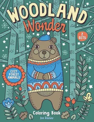 Maravillas del bosque: Libro para colorear de animales del bosque - Woodland Wonder: Cozy Forest Animals Coloring Book