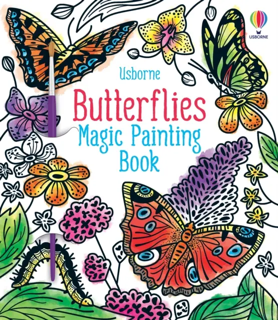 Libro de Pintura Mágica Mariposas - Butterflies Magic Painting Book