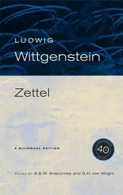 Zettel, edición del 40 aniversario - Zettel, 40th Anniversary Edition