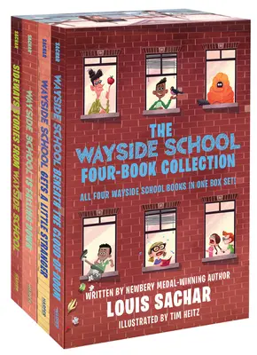 The Wayside School 4-Book Box Set: Historias laterales de la escuela Wayside, La escuela Wayside se está cayendo, La escuela Wayside se vuelve un poco más extraña, Waysid - The Wayside School 4-Book Box Set: Sideways Stories from Wayside School, Wayside School Is Falling Down, Wayside School Gets a Little Stranger, Waysid