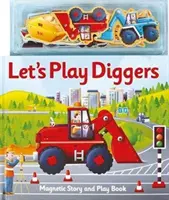 Juguemos a las excavadoras magnéticas - Magnetic Let's Play Diggers