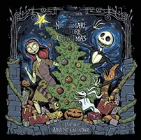 Libro Pop-Up y Calendario de Adviento de La Pesadilla Antes de Navidad de Disney Tim Burton - Disney Tim Burton's The Nightmare Before Christmas Pop-Up Book and Advent Calendar
