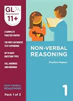 11+ Papeles de Práctica Razonamiento No Verbal Pack 1 (Multiple Choice) - 11+ Practice Papers Non-Verbal Reasoning Pack 1 (Multiple Choice)