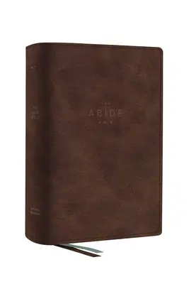 La Red, Abide Biblia, Leathersoft, Marrón, Comfort Print: Santa Biblia - The Net, Abide Bible, Leathersoft, Brown, Comfort Print: Holy Bible