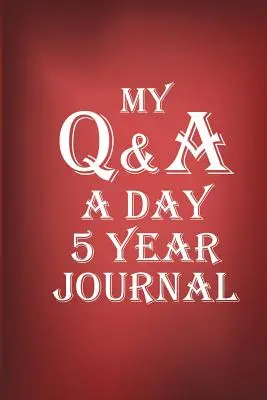 Diario de preguntas y respuestas 5 años - Q&A A Day Journal 5 Year