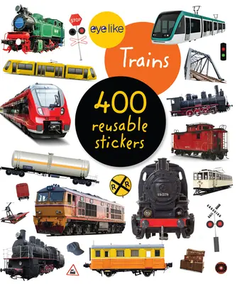 Pegatinas con forma de ojos: Trenes - Eyelike Stickers: Trains