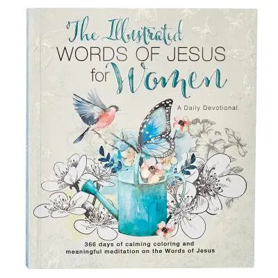 Libro de devociones ilustrado Palabras de Jesús para mujeres - Illustrated Words Jesus for Women Devotional Book