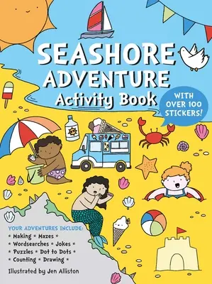 Libro de actividades de aventuras en la costa - Seashore Adventure Activity Book