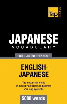 Vocabulario japonés para angloparlantes - 5000 palabras - Japanese vocabulary for English speakers - 5000 words