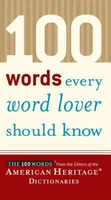 100 palabras que todo amante de las palabras debe conocer - 100 Words Every Word Lover Should Know