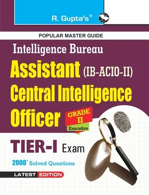 Ib-Acio: Grade-II/Executive (Tier-I) Exam Guide