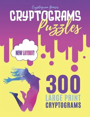 Criptogramas Puzzles: Cryptograms Quotes Puzzles, Cryptogram Families Puzzle Book, Book Of Cryptograms - Cryptograms Puzzles: Cryptograms Quotes Puzzles, Cryptogram Families Puzzle Book, Book Of Cryptograms