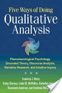 Cinco formas de hacer análisis cualitativo: Psicología fenomenológica, teoría fundamentada, análisis del discurso, investigación narrativa e indagación intuitiva - Five Ways of Doing Qualitative Analysis: Phenomenological Psychology, Grounded Theory, Discourse Analysis, Narrative Research, and Intuitive Inquiry