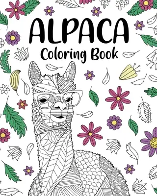 Libro para colorear Alpaca - Alpaca Coloring Book